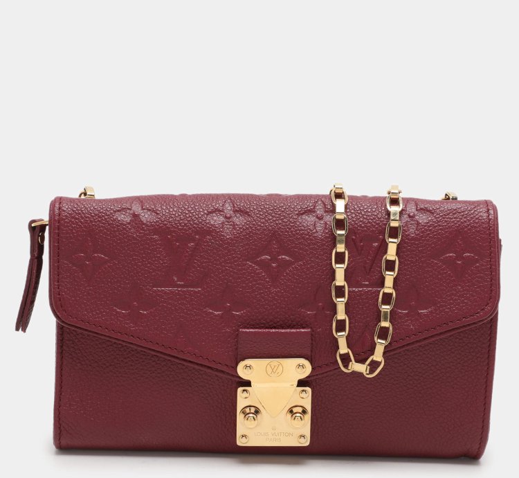 Louis Vuitton Aurore Monogram Empreinte Leather Saint Germain Pochette