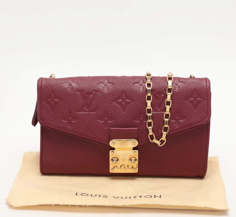 Louis Vuitton Aurore Monogram Empreinte Leather Saint Germain Pochette