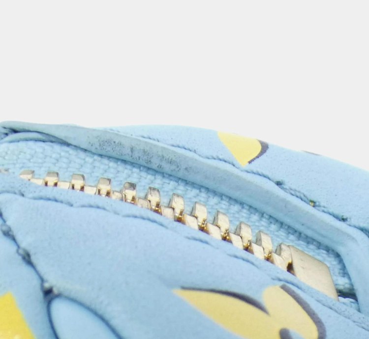 Louis Vuitton Baby Blue Leather Speedy Bandouliere Boston Bag