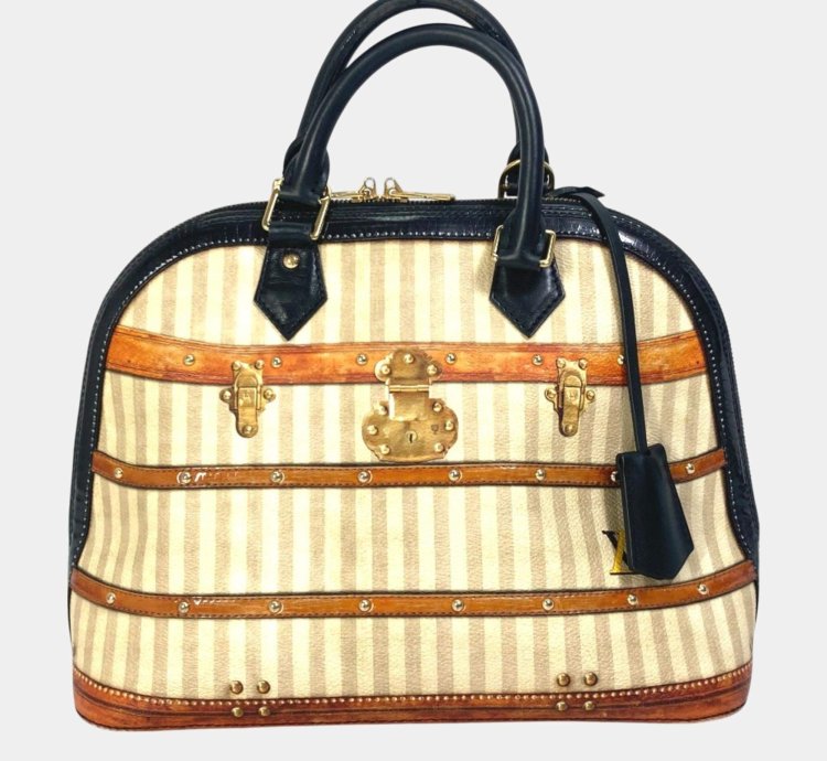 Louis Vuitton Beige Black Transformed Bag
