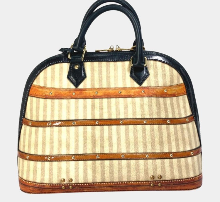 Louis Vuitton Beige Black Transformed Bag