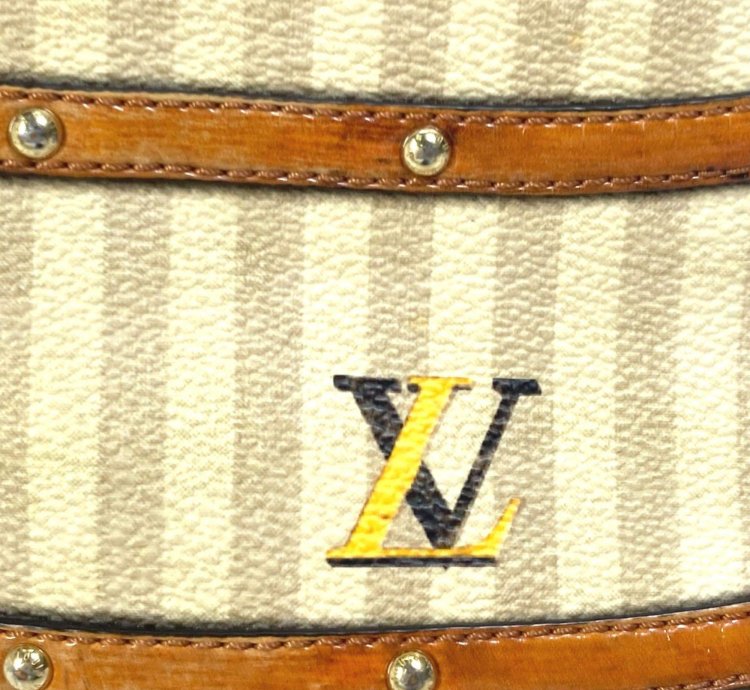 Louis Vuitton Beige Black Transformed Bag