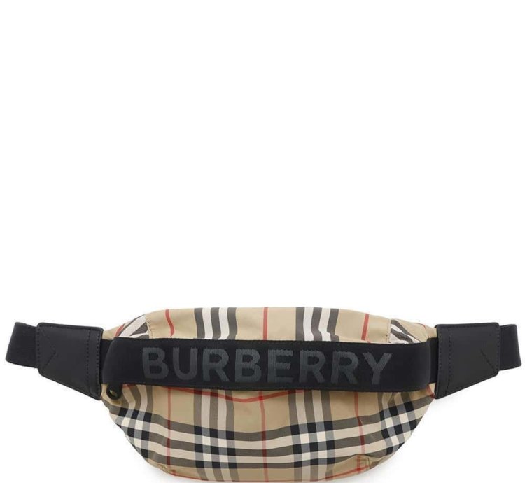 Burberry Body Bag Check Nylon 8014715 Burberry Belt Waist