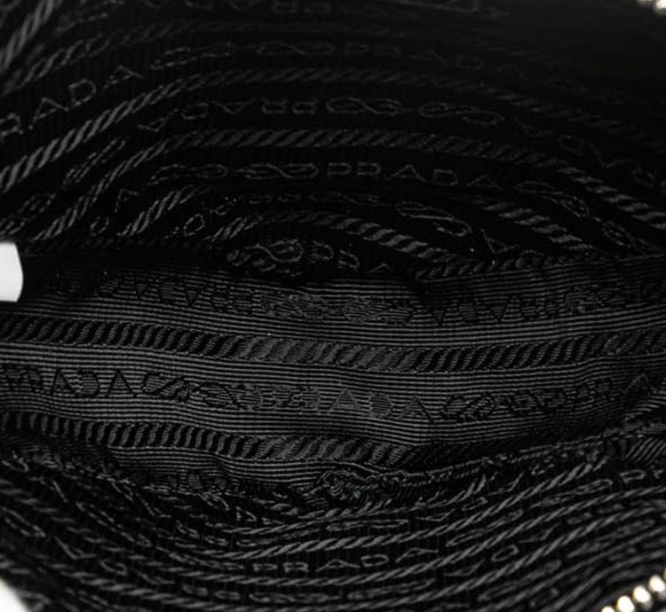 Black Grace Lux Triangle Logo Embossed Triangle Wristlet Pouch