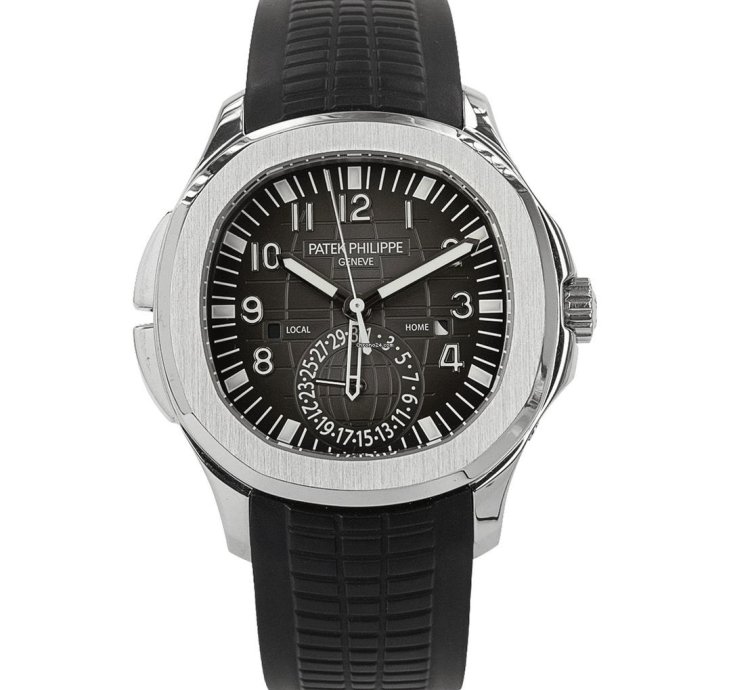 Patek Philippe Aquanaut Dual Time Stainless Steel 5164a-001