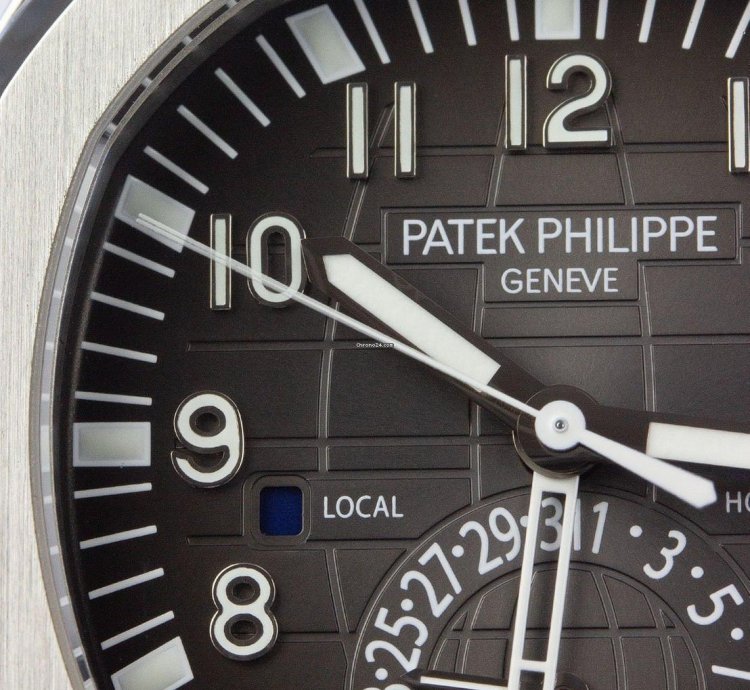 Patek Philippe Aquanaut Dual Time Stainless Steel 5164a-001