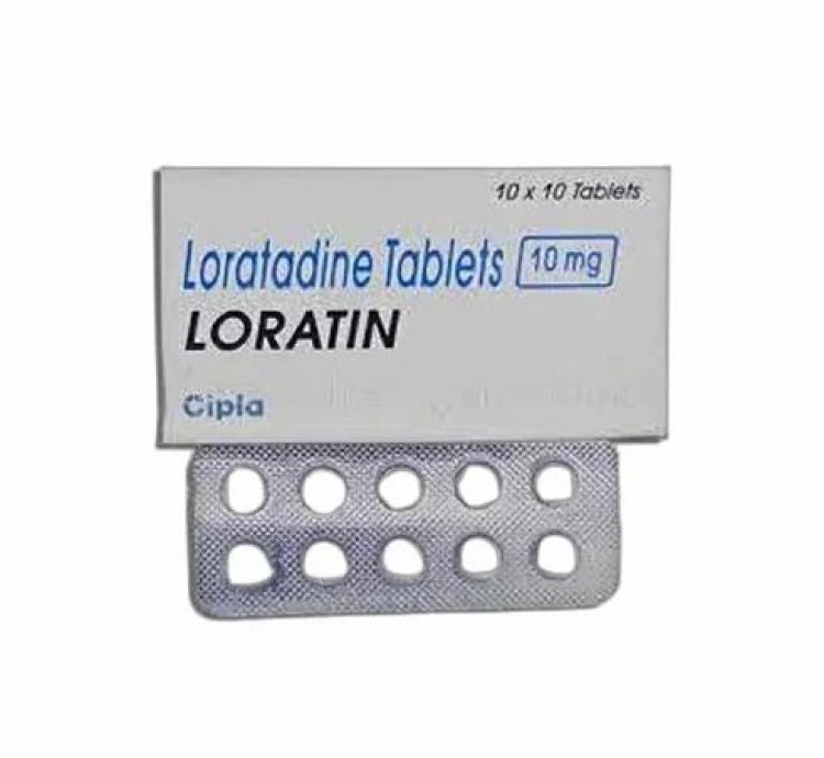 Loratin Loratadine 10 Mg For Respiratory Allergies Or Hay Fever