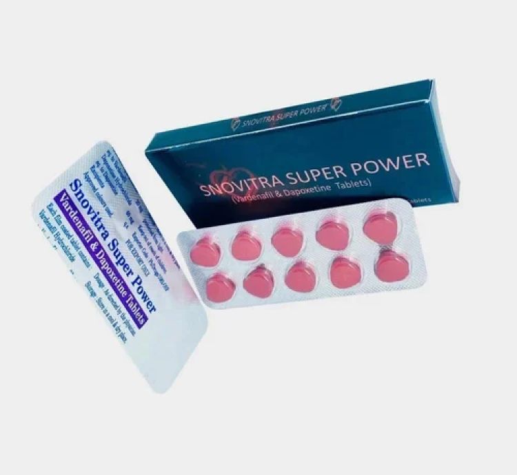 Vardenafill And Dapoxetine Snovitra Super Power Pink Pills