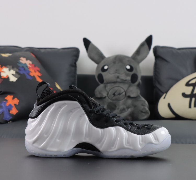Nike Foamposlie One White And Black Dv0815-100