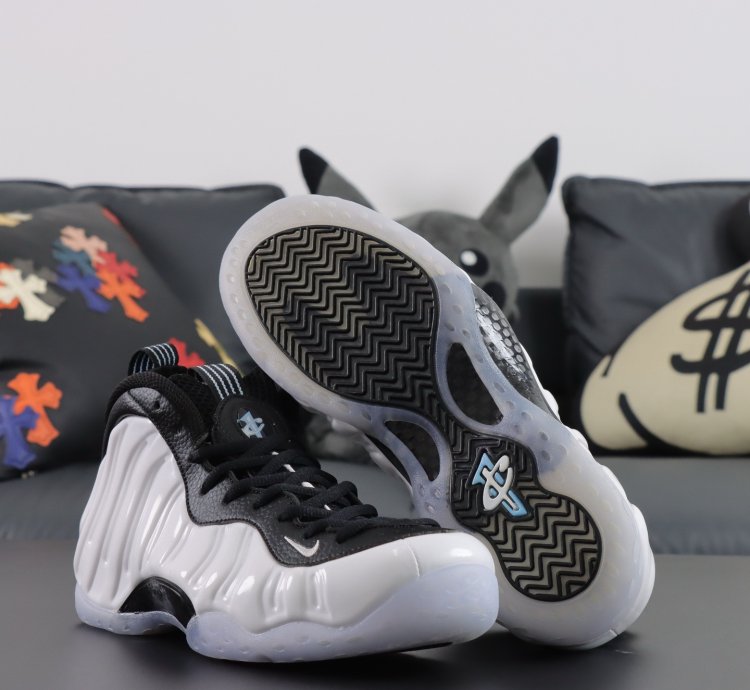 Nike Foamposlie One White And Black Dv0815-100