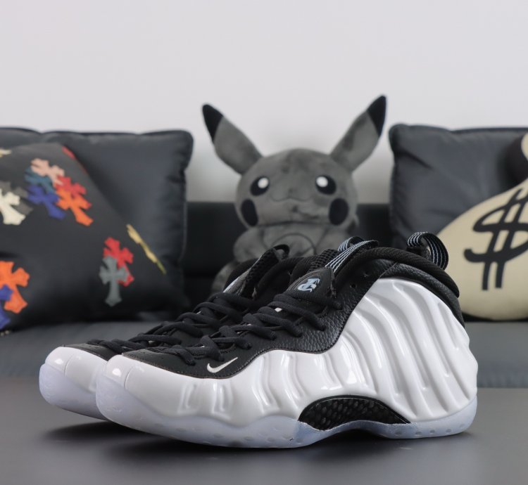 Nike Foamposlie One White And Black Dv0815-100