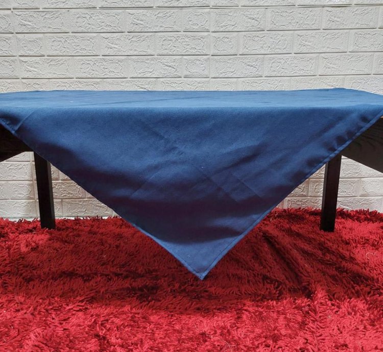 Plain Suede Square Guest Tablecloth Square Table Cover