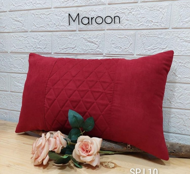 Suede Long Sofa Cushion Cover