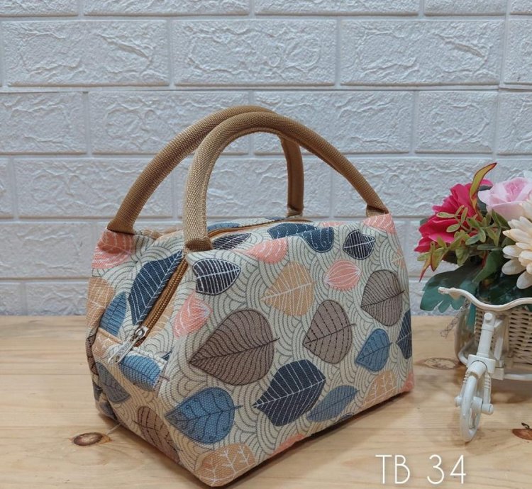 Thermal Hot Cold Aluminum Foil Lined Lunch Bag