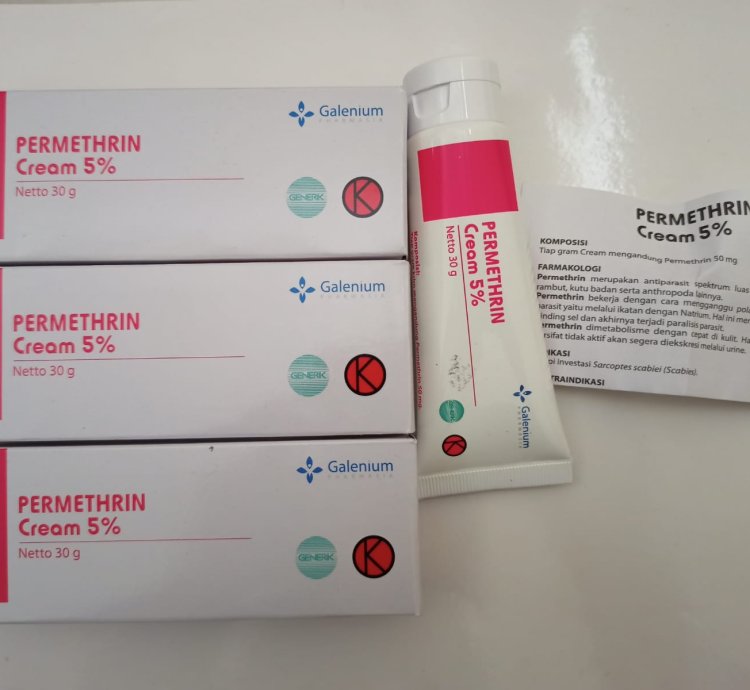 Permethrin Galenium Cream For Scabies 30gr