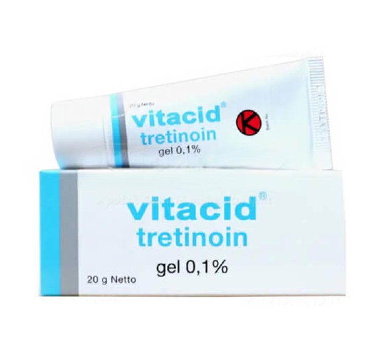 Vitacid Gel Tretinoin 01 Cream 20gr