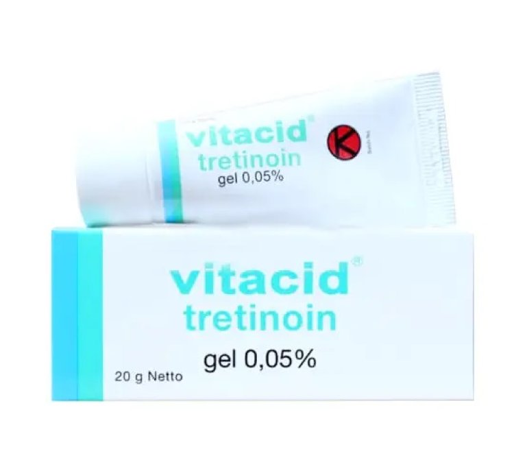 Vitacid Gel Tretinoin 005 Cream 20gr
