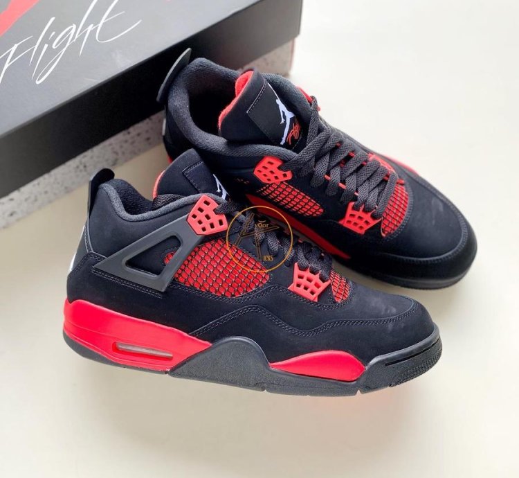 Air Jordan 4 Red Thunder 2025 Ct8527-016