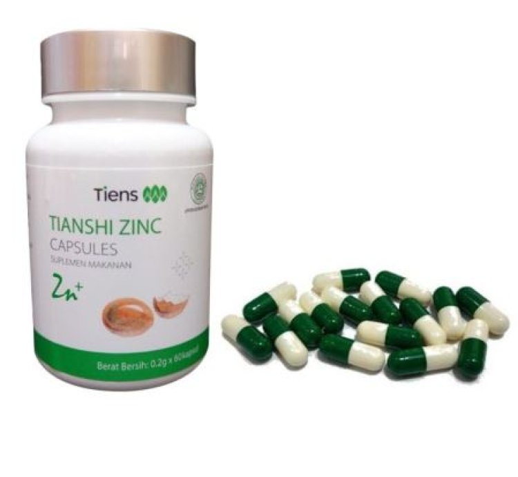 Tianshi Zinc Weight Gain And Growth Supplement 1 Bottle