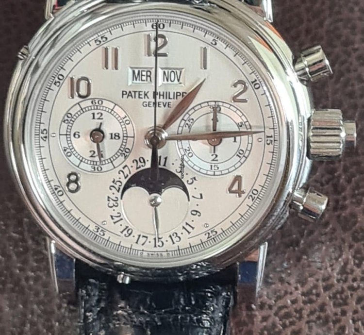 Patek Philippe Perpetual Calendar Chronograph 5004p Perpetual Calendar Chronograph Platinum 100 Never Used Full Set
