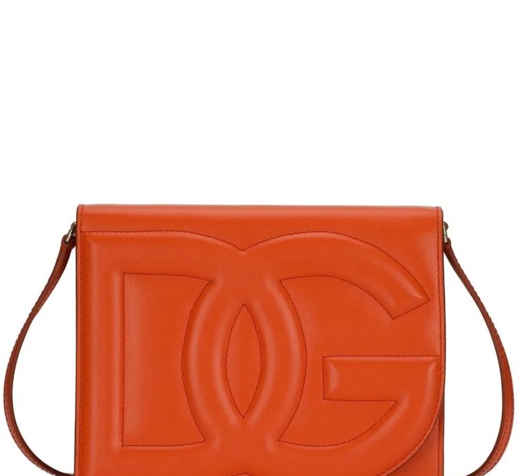 Dolce Gabbana Dg Logo Leather Cross Body Bag