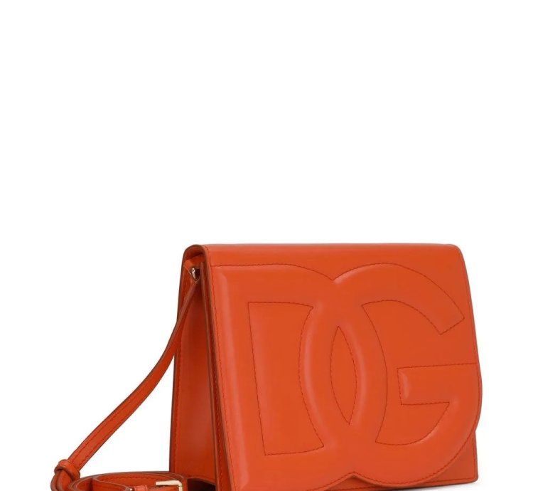 Dolce Gabbana Dg Logo Leather Cross Body Bag