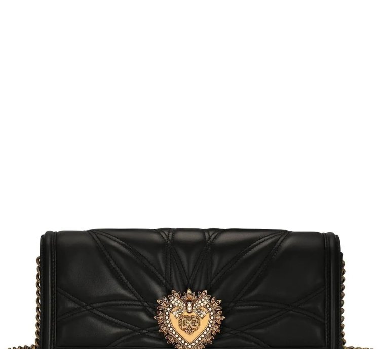 Dolce Gabbana Devotion Quilted Shoulder Bag