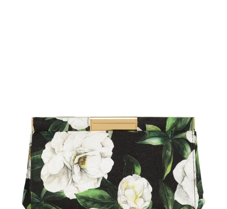 Dolce Gabbana Gardenia Clutch Bag