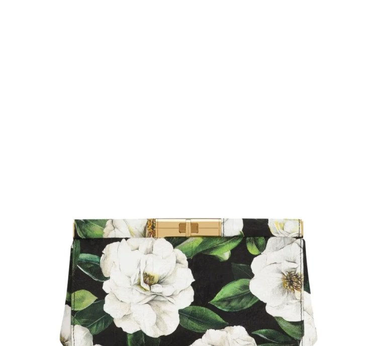 Dolce Gabbana Gardenia Clutch Bag