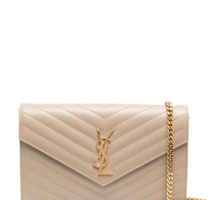 Saint Laurent Classic Cassandre Wallet On Chain