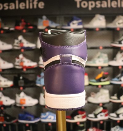 Air Jordan 1 Retro High OG 'Court Purple 2.0' also worn by Madsaki