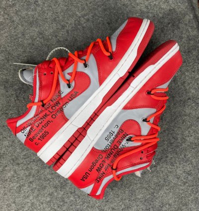 Nike Dunk Low Off-White University Red