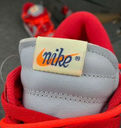 Nike Dunk Low Off-White University Red