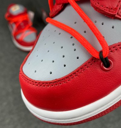 Nike Dunk Low Off-White University Red