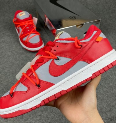 Nike Dunk Low Off-White University Red