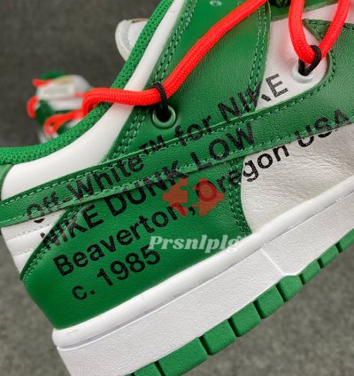 Nike Dunk Low Off-White Pine Green
