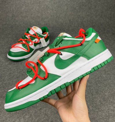 Nike Dunk Low Off-White Pine Green