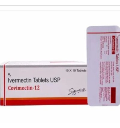 Covimectin Ivermectin 12 Mg Treat Parasitic Infections Tractskin 10 Pills