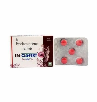 En Clofert Enclomiphene 50mg for female infertility 10 pills