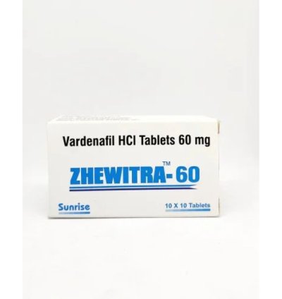 Zhewitra 60mg Vardenafil Hcl 10 pills