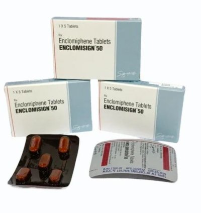 Enclomiphene Enclomisign 50mg 10 pills for female infertility