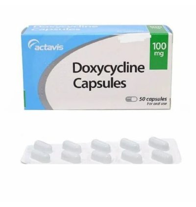 Doxycycline Tablet 100 Mg bacterial infections 10 pills