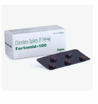 Fertomid Clomifene 100mg Tablet for female hormone estrogen 10 pills