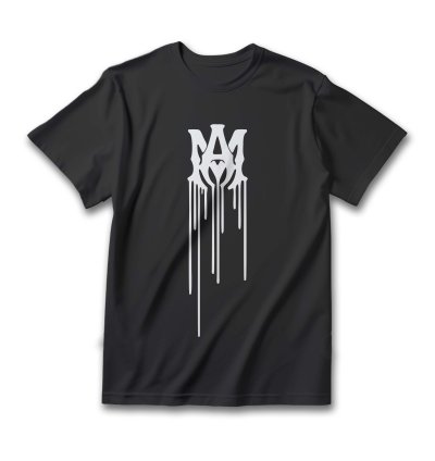 Amiri Drip Logo Men Shirt Size USA
