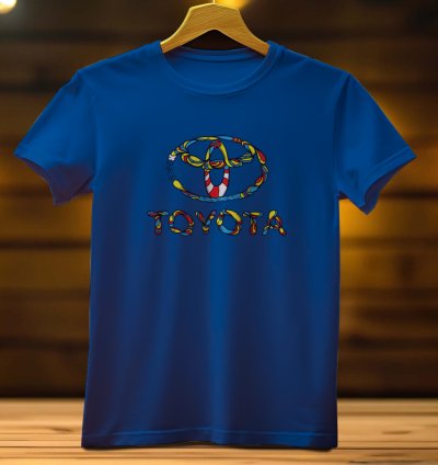 Toyota Logo Funny Mens Tshirt Size USA