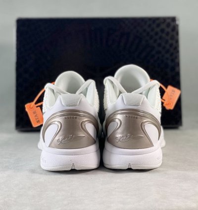 Nike Zoom Kobe 6 Protro TB China ' White Grey Metallic ' S96904-100