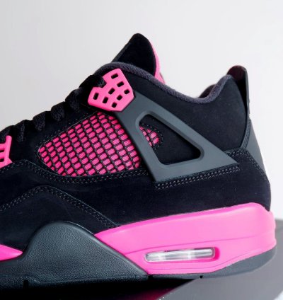 Jordan 4 ' Pink Thunder ' Sport Sneaker
