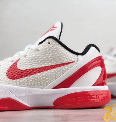 Nike Kobe 6 Protro BHM White Red
