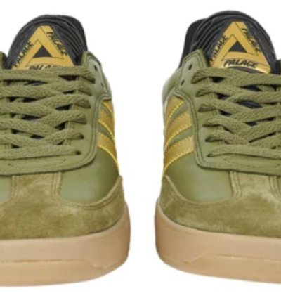 adidas Palace Puig Samba Olive Gold - HQ6100