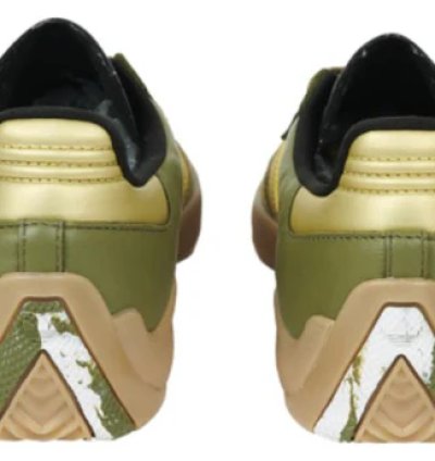 adidas Palace Puig Samba Olive Gold - HQ6100